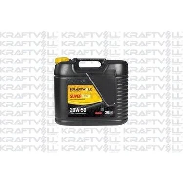 Kraftvoll 20W50 Mineral Motor Yağı Benzin-Dizel CB/SC 3Lt ürün görseli 1