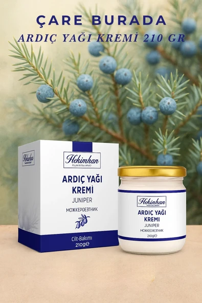 hekimhan bitkisel Ardıç Yağı Kremi 210 Ml 2 Adet ürün görseli 1
