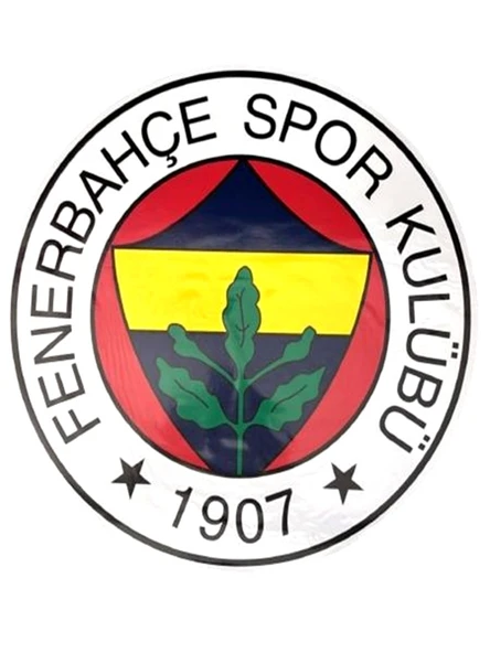 Fenerbahçe Arma Büyük Sticker 40X50Cm Orijinal Lisanslı Ürün ürün görseli 1