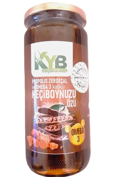 KYB Keçiboynuzu Özü (PROPOLİS ZERDEÇAL VE OMEGA 3 KATKILI) 640 G E ürün görseli 1