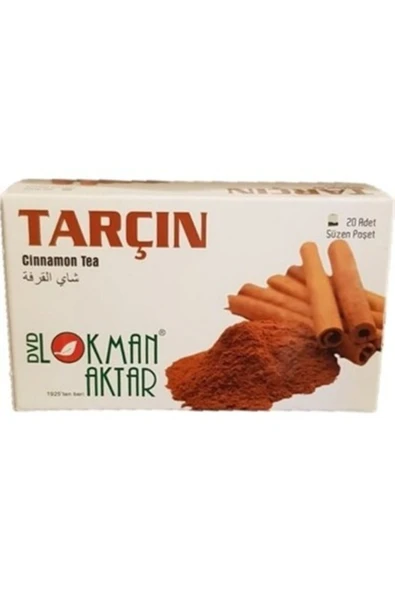 Lokman Aktar Tarçın Çayı 20 Adet Poşet Süzen Çay ürün görseli 1