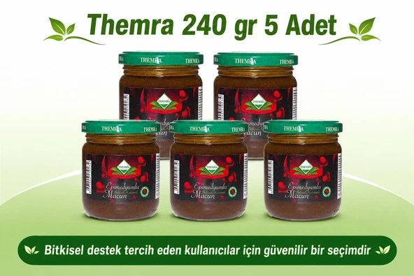 Themra Bitkisel Karışımlı Doğal Destek Enerjik Yaşam 240 gr 5 adet ürün görseli 1