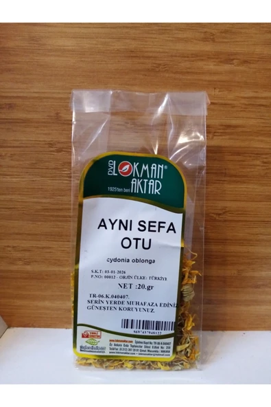 Lokman Aktar Aynı Sefa Çiçeği 20.gr ürün görseli 1