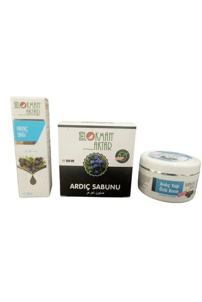 DVD Lokman Aktar Ardıç Yağı-ardıç Sabunu-ardıç Kremi 3'lü Set ürün görseli 1