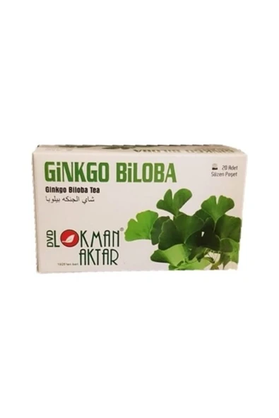 Lokman Aktar Ginko Biloba Çay Süzen Poşet 20 Adet ürün görseli 1