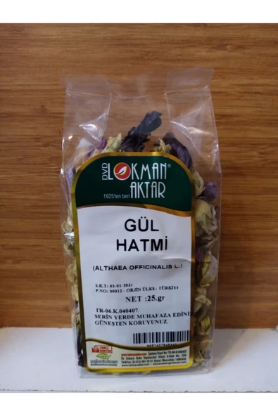 Lokman Aktar Gül Hatmi 25 gr ürün görseli 1