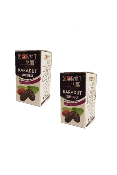 Lokman Aktar Karadut Şurubu 2 x 50 ML, Lokman Aktar ürün görseli 1