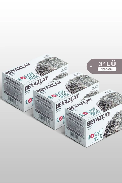 DVD Lokman Aktar Beyaz Çay 60 Adet Poşet Çay 120 Gr ürün görseli 1