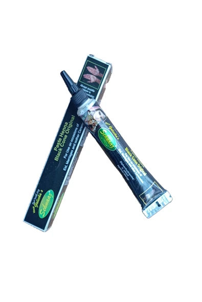 Herbul Hint Kınası 25 gr Siyah Tüp Ve Berra Desen Hediye ürün görseli 1