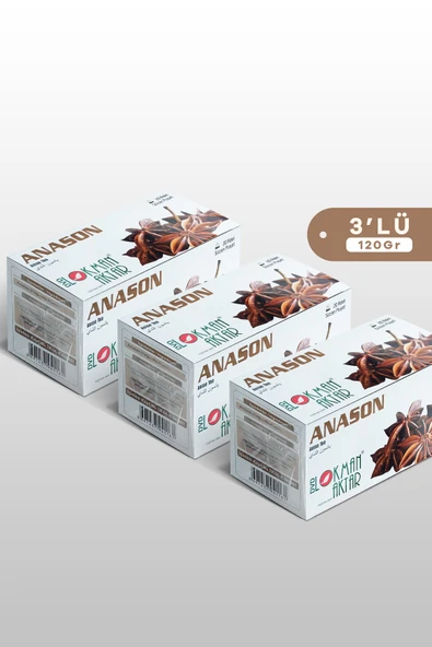 DVD Lokman Aktar Anason Çay 60 Adet Poşet Çay 120 gr ürün görseli 1