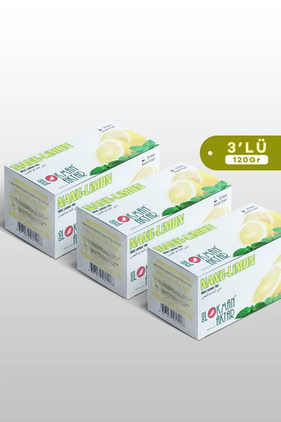 DVD Lokman Aktar Nane Limon Çay 60 Adet Bardak Poşet Çay 120 gr ürün görseli 1