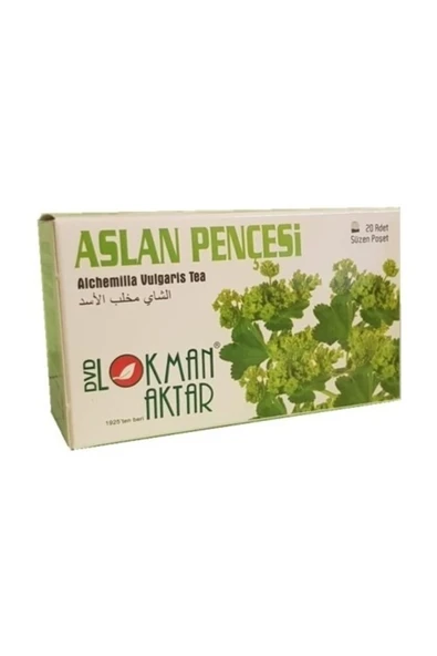 Lokman Aktar Aslan Pençesi Çayı 20 Adet Poşet Süzen Çay ürün görseli 1
