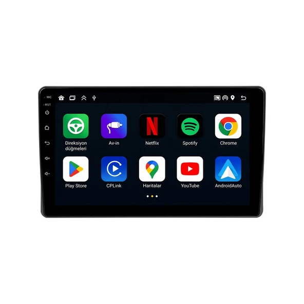 Daihatsu YRV 2001-2006 Android Multimedya 10 inç 8-64 GB CarPlay Navigasyon Ekran ürün görseli 1