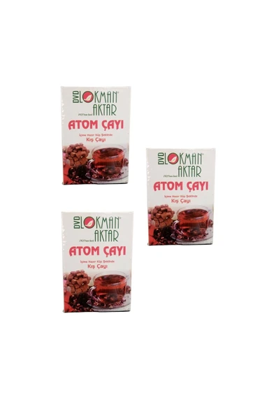 DVD Lokman Aktar Atom Çayı 3'lü ürün görseli 1