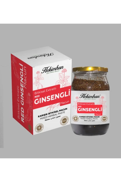 detoksaura KIRMIZI GINSENGLI BITKISEL MACUN 420 GR ürün görseli 1