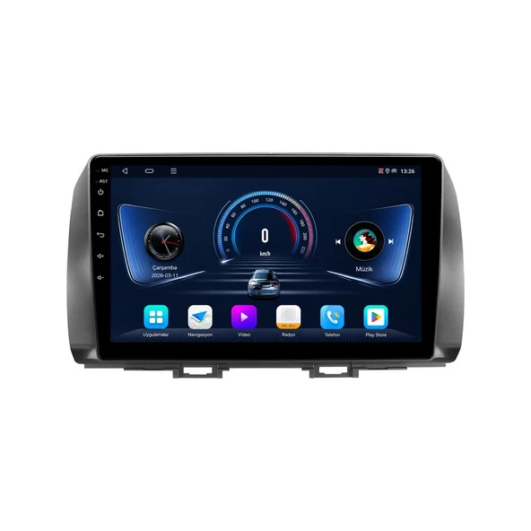 Daihatsu Materia 2007-2010 Android Multimedya 9 inç 4-64 GB CarPlay Navigasyon Ekran ürün görseli 1
