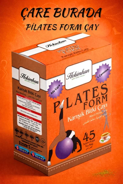 hekimhan bitkisel Plates Form Çay 45'li Paket ürün görseli 1