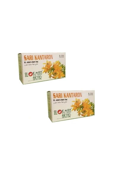 DVD Lokman Aktar Sarı Kantaron Çayı 20 'Li Süzen Poşet 2Adet, Lokman Aktar ürün görseli 1