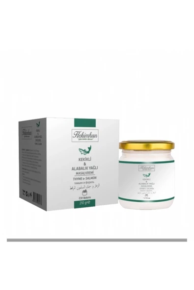 Hekimhan HEKİMHAN KEKİKLİ&ALABALIK YAĞLI KREM 210GR ürün görseli 1