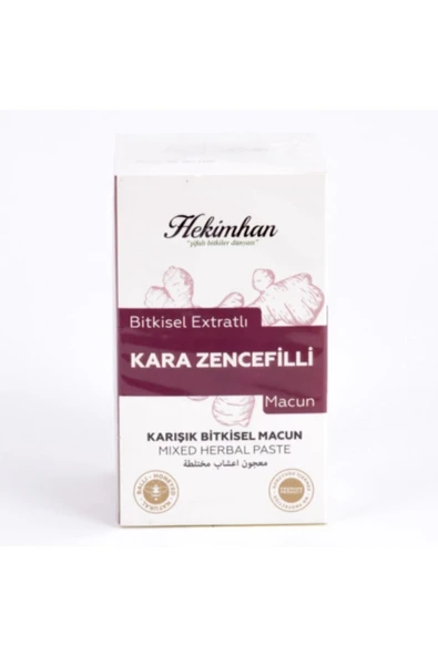 Hekimhan Kara Zencefilli Macun 420 gr ürün görseli 1