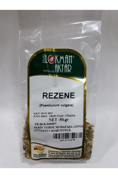 Lokman Aktar Rezene 50.gr ürün görseli 1