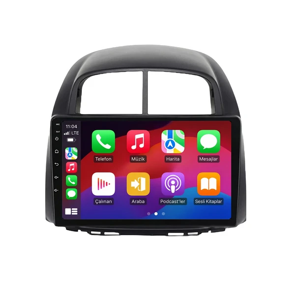Daihatsu Sirion 2006-2009 Android Multimedya 9 inç 6-64 GB CarPlay Navigasyon Ekran ürün görseli 1
