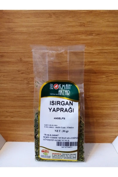 Lokman Aktar Isırgan Yaprağı 30.gr ürün görseli 1