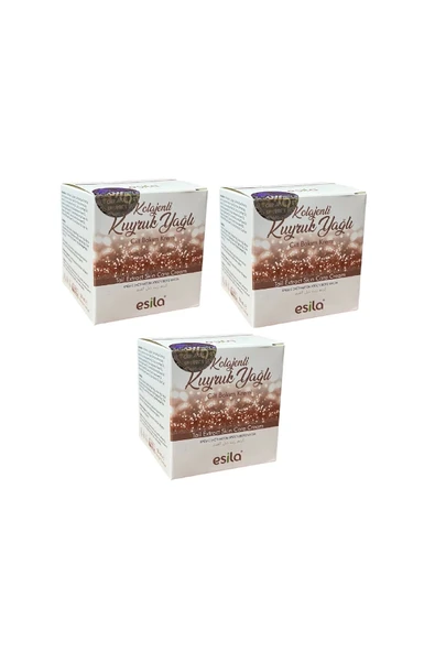 ESİLA Kolejenli Kuyruk Yağlı cilt bakım Kremi 50 ml, 3 Adet ürün görseli 1