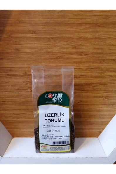 Lokman Aktar Üzerlik Tohumu 100gr ürün görseli 1