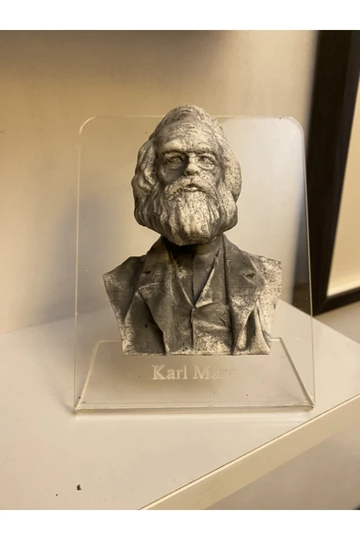 karlmarx Karl Marx Özel Tasarım Ayaklı^3d Büst ürün görseli 1