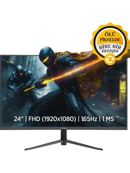 James Donkey Rion R10 24" FHD 165Hz 1ms VA Curved Monitör (Sıfır Ölü Piksel Garantili) ürün görseli 1