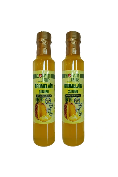 DVD Lokman Aktar Bromelain Şurubu, Katkısız, 250ml 2 Adet, ürün görseli 1