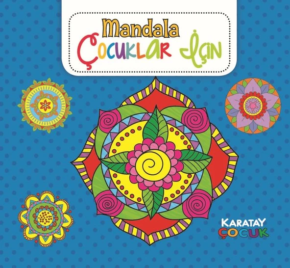Mandala Çocuklar İçin - Mavi ürün görseli 1