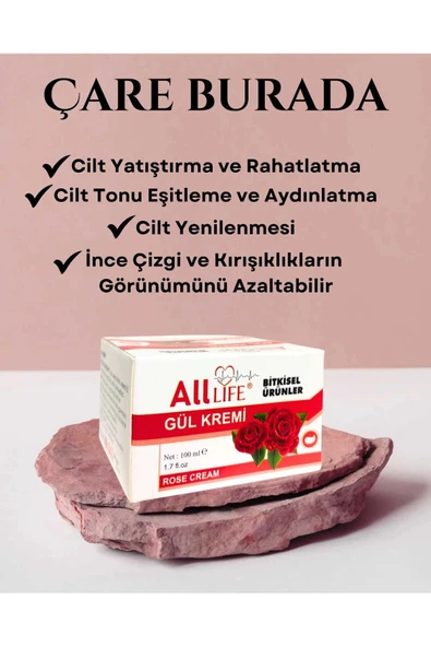 Çare Burada Gül Kremi ürün görseli 1