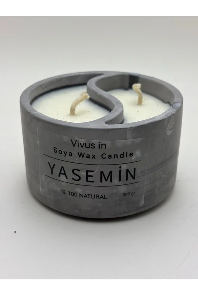 vivus in Ying Yang Yasemin kokulu Soya Mumu - Hediyelik kutusunda ürün görseli 1