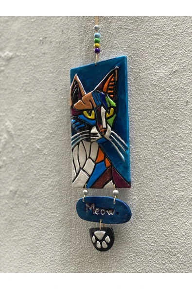 Kedi Duvar Süsü - Resim 2