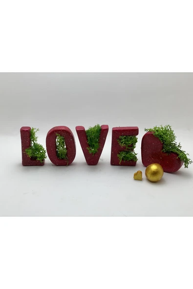 loveharfset Love Set - Moss bitkisi ile süslü - Hediyelik Kutusunda ürün görseli 1