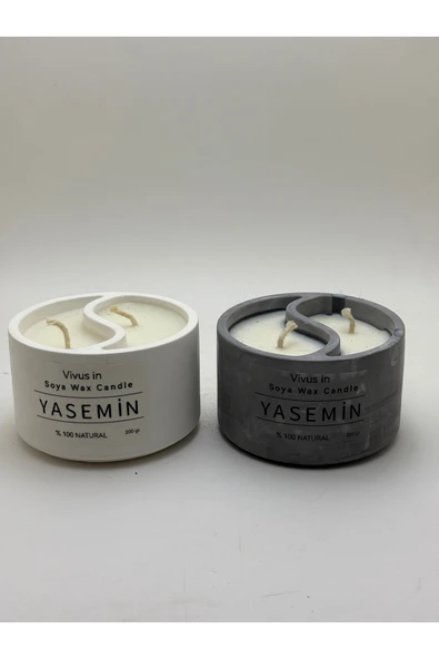 vivus in Ying Yang Yasemin kokulu Soya Mumu - Hediyelik kutusunda ürün görseli 1