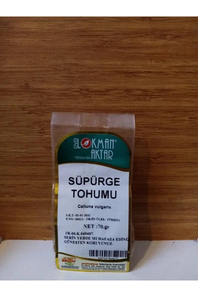 Lokman Aktar Süpürge Tohumu 70gr ürün görseli 1