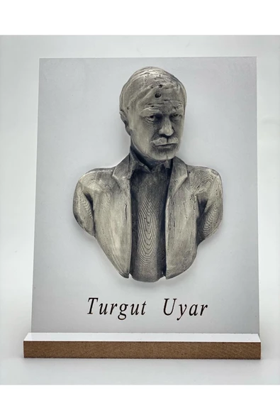 turgutuyar Turgut Uyar Özel Tasarım Ayaklı 3d Büst ürün görseli 1