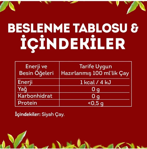 Lipton Extra Dem Dökme Çay 500 gram - Resim 3