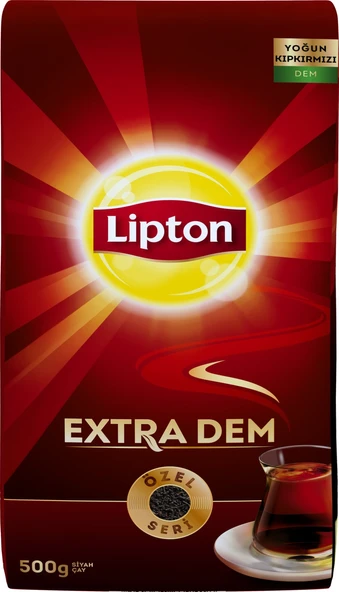 Lipton Extra Dem Dökme Çay 500 gram - Resim 8