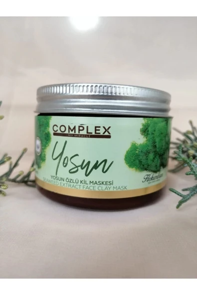 Hekimhan Yosun Özlü Complex Yüz Kil Maskesi, Gençleştirici, Peeling, Nemlendirici, Anti Aging 150 Ml ürün görseli 1