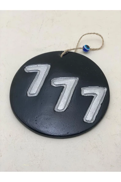 777 Şans Ve Bolluk Duvar Süsü - Özel Hediyelik Kutusunda ürün görseli 1