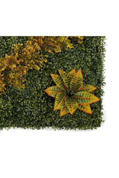 BİÇİÇEK Dikey Bahçe Duvar Paneli 120x80cm Model24 - Resim 3