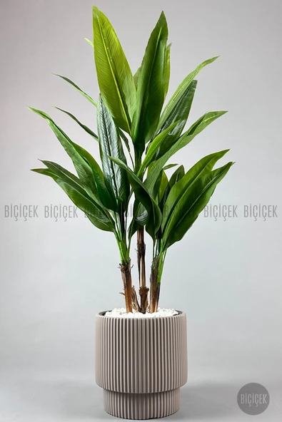 BİÇİÇEK Vega Saksı 32 Cm Mocha - Resim 8