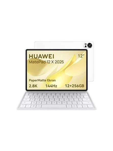 "Huawei Yeni (2025) Matepad 12X 12.0"" Papermatte Edition 12GB 256GB Beyaz + Klavye" ürün görseli 1