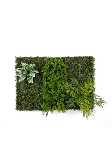 BİÇİÇEK Dikey Bahçe Duvar Paneli 120x80cm Model6 ürün görseli 1