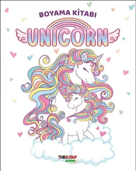 Unicorn Boyama Kitabı ürün görseli 1