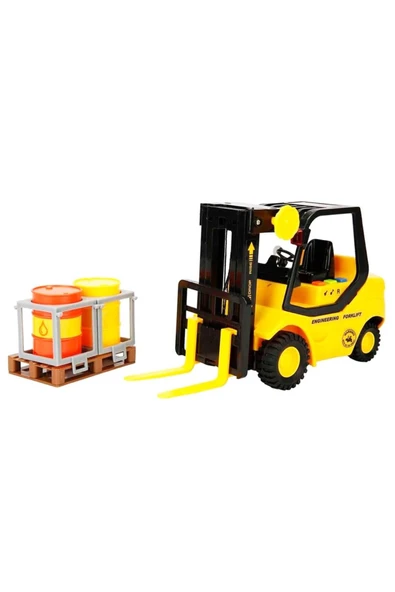 Sesli ve Işıklı Forklift ile Hayal Gücünü Zorla! ürün görseli 1